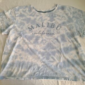 Malibu California Tie-Dye Shirt - Blue